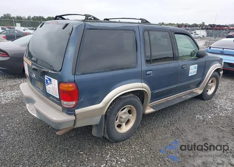 2001 Ford Explorer Eddie Bauer из США, поврежденный, VIN 1FMZU64E81ZA81326